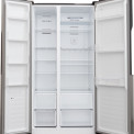 Frilec BONNSBS-525-010CINOX side-by-side koelkast - rvs-look