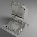 Fulgor Milano FOBQ 601 TY G X inbouw teppanyaki bbq - rvs