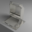 Fulgor milano FOBQ 602 G X inbouw gas barbecue - 60 cm - rvs