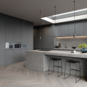 V-Zug CombiSteamer V6000 45M PowerSteam Autodoor combi-stoomoven - platinum spiegelglas 