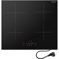 Inventum IKI6028 inbouw inductie kookplaat met powermanagement