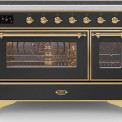 Ilve MI127NE3/MG inductie fornuis - mat grafiet - 120 cm. breed