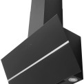 Fraai is het strakke design van de Inventum AKD9000GTZ wand afzuigkap