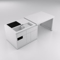 Nota WHITE mono block buitenkeuken