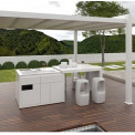 Nota WHITE mono block buitenkeuken