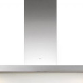 Novy 7615 wand afzuigkap - motorloos - roestvrijstaal - 120 cm. breed