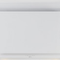 Novy 7859 wand afzuigkap schuin - wit