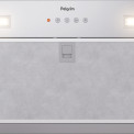 Pelgrim ISW751RVS inbouw afzuigkap - 52 cm. breed - roestvrijstaal