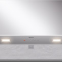 Pelgrim ISW751RVS inbouw afzuigkap - 52 cm. breed - roestvrijstaal