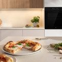 Pelgrim OPP560MAT inbouw oven met pizza functie - matzwart