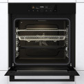 Pelgrim OPP560MAT inbouw oven met pizza functie - matzwart