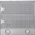 De Pelgrim SLK985RVS afzuigkap vlakscherm heeft LED verlichting voor een helder licht op uw kookplaat