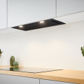 Pelgrim ISWA980MAT inbouw afzuigkap - zwart