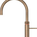 Quooker PRO3 Fusion Round MESSING PATINA - kokend water kraan