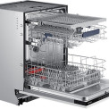 De bovenkorf van de DW60M9530BB is flexibel in te delen