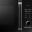Het bedieningspaneel van de Samsung MC28H5125AK is voorzien van drukknoppen en een draaiknop