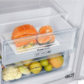 Het vriesgedeelte van de Samsung RB37J501MWW koelkast, Nofrost