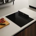 Senza Nome Piccolo 45 inductie kookplaat met afzuiging - 45 cm. breed