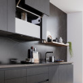 Siemens LB88NPC60 inbouw afzuigkap - zwart - 86 cm. breed
