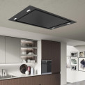 Senza Nome Vento 120 B inbouw plafond afzuigkap - zwart