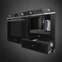 Smeg CPR115N inbouw warmhoudlade zwart - Linea