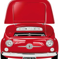 Smeg SMEG500R Fiat500 koelkast - rood