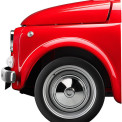 Smeg SMEG500R Fiat500 koelkast - rood