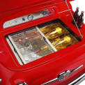 Smeg SMEG500R Fiat500 koelkast - rood