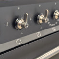 Smeg C9GMMBNLK2 gas fornuis - mat zwart