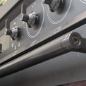 Fraai is het volledig mat zwarte design van de Smeg C9IMN2