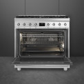 Smeg C9GMXNLK2 gas fornuis - roestvrijstaal