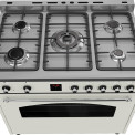 het kookgedeelte van het Belling SCR900DFT fornuis old white