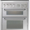 Steel GQ7SF-4I inductie fornuis met dubbele oven - 70 cm breed