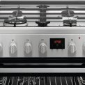 AEG CKB64412BM gas fornuis - roestvrijstaal - 60 cm. breed