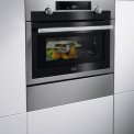 AEG CME565000M inbouw oven met magnetron - nis 45 cm.
