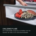 AEG ORC8M362BL vrijstaande koel/vriescombinatie - blacksteel