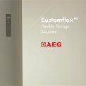 De Aeg S53620CTWF koelkast heeft customflex: flexibele indeling
