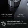 AEG TI64IB1BIZ inductie kookplaat - SaphirMatt glasplaat