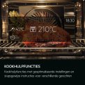 AEG TK8NK621B inbouw oven met magnetron - zwart