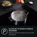 AEG TO84IB0FFB inductie kookplaat - 80 cm. - facet