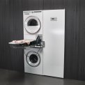 Fraai is de set van de Asko HI1153W met bijpassende wasmachine, droger en droogkast
