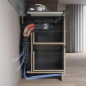 Atag HIDD08471EX inbouw inductie kookplaat met afzuiging