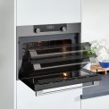 Atag BCM46121C inbouw oven met magnetron - blacksteel