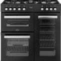 Belling COOKCENTRE 90DF BLK fornuis