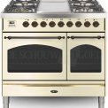 Boretti VFPNO94OWG fornuis gasoven oud-wit