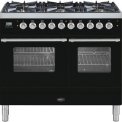 Boretti VP104ZW fornuis zwart