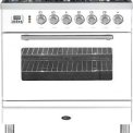 Boretti VP83WTG fornuis gasoven wit