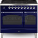 Boretti VPNRI94BL inductie fornuis blauw