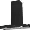 Boretti BST901ZW wand afzuigkap - hoogglans zwart - 90 cm. breed