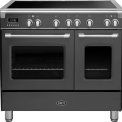 Boretti CFBI902AN2 inductie fornuis met dubbele oven - antraciet